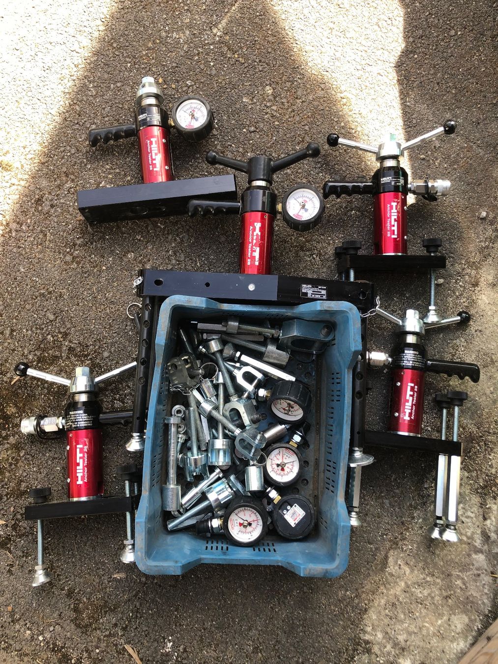 Hilti Misurare: 5 testeurs d’ancrage Hilti – Usato da Chénens venduto da splitsuisse 1