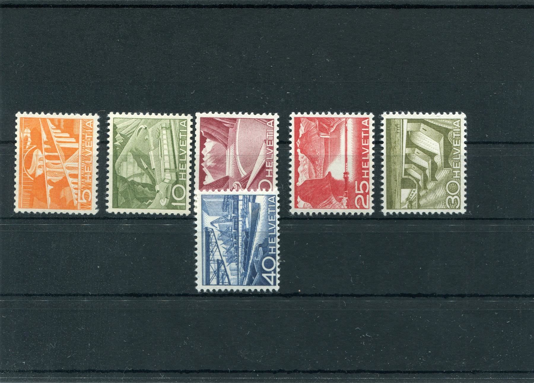Tutti i francobolli: 1949 T&L 298-305 RM postfrisch – Usato da Winterthur venduto da Kyoung