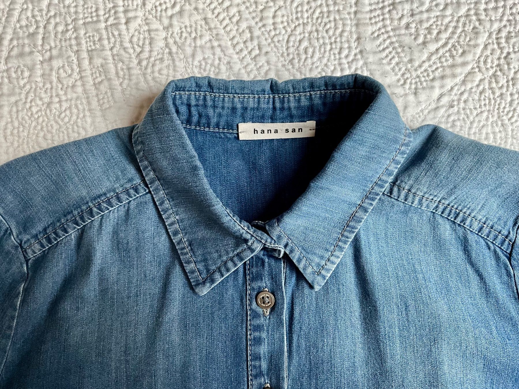 Camicette: Chemise en jean – Nuovo (secondo la descrizione) da Meinier venduto da Izabelaanna 1