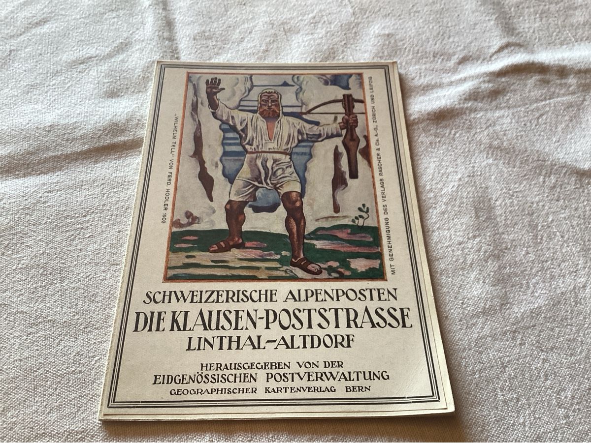 Ansichtskarten: Klausen poststrasse – Gebraucht aus Luc (Ayent) von Rebouille