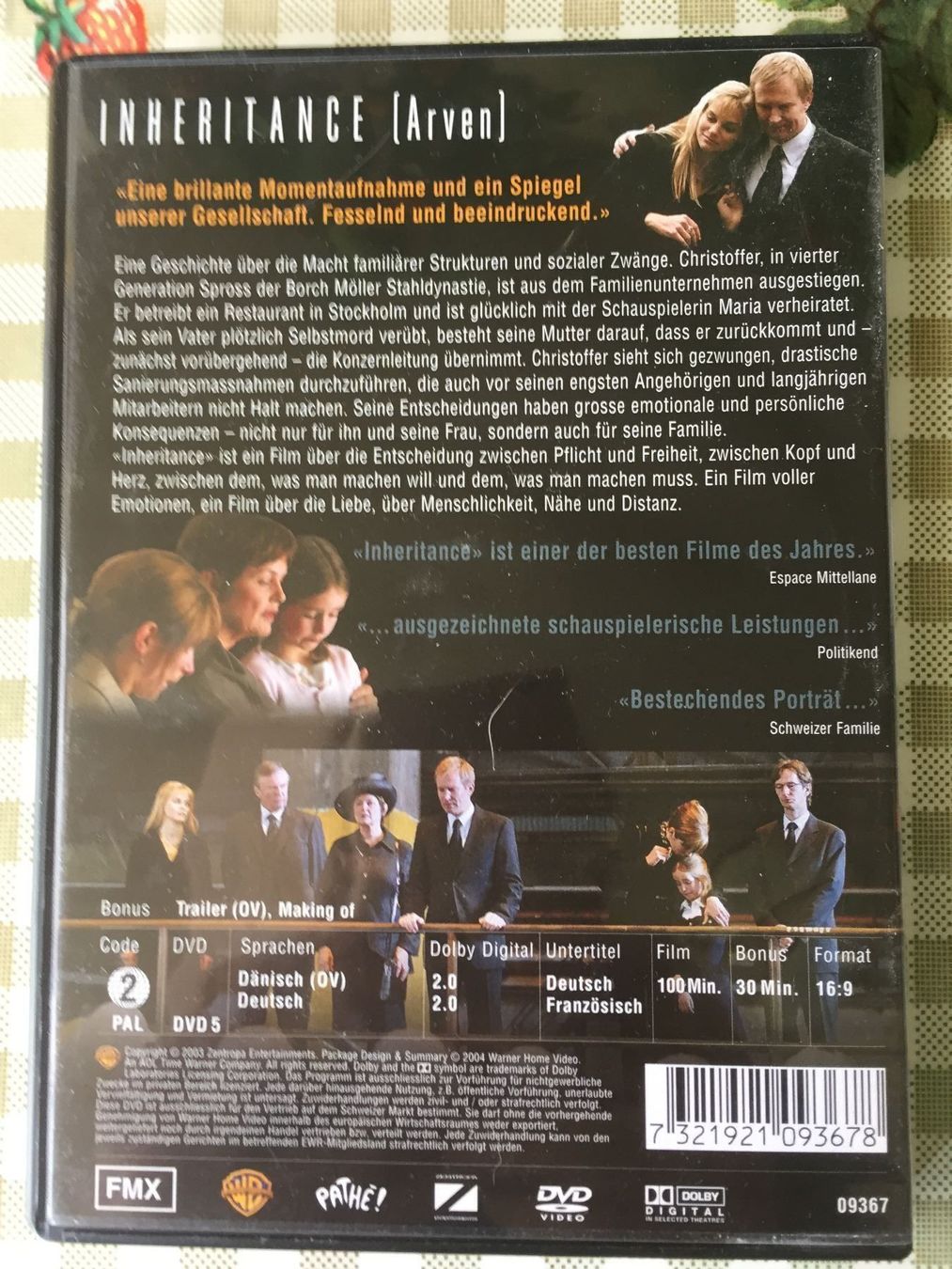 Alle DVDs: Inheritance  Das Erbe – Gebraucht aus Rüti ZH von alumedien 1