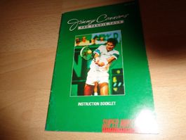 Anleitung zu Jimmy Connors NTSC SNES
