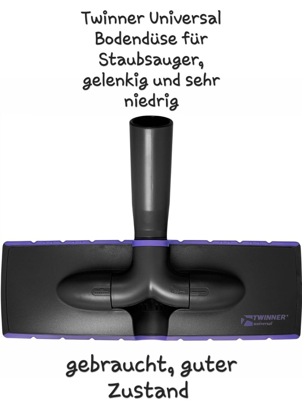 Altro per la casa: Twinner Universal Bodendüse für Staubsauger – Usato da Hochdorf venduto da mschwarb