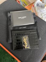 Ysl Yves Saint Laurent Cardholder Karten Etui