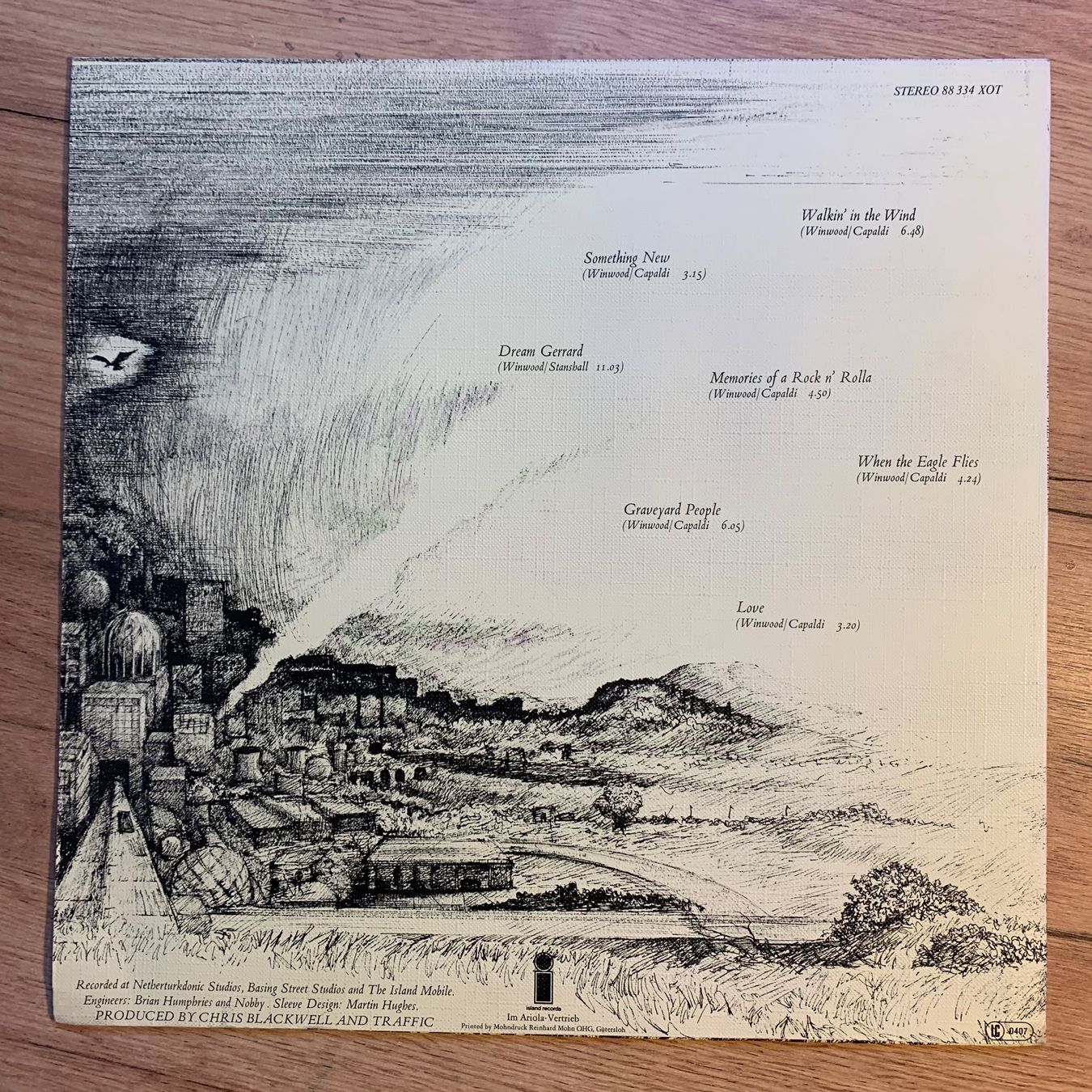 Vinyles: TRAFFIC - WHEN THE EAGLE FLIES...RE GER 1974...EX/EX – D'occasion à Gals par Diskopatshop 1