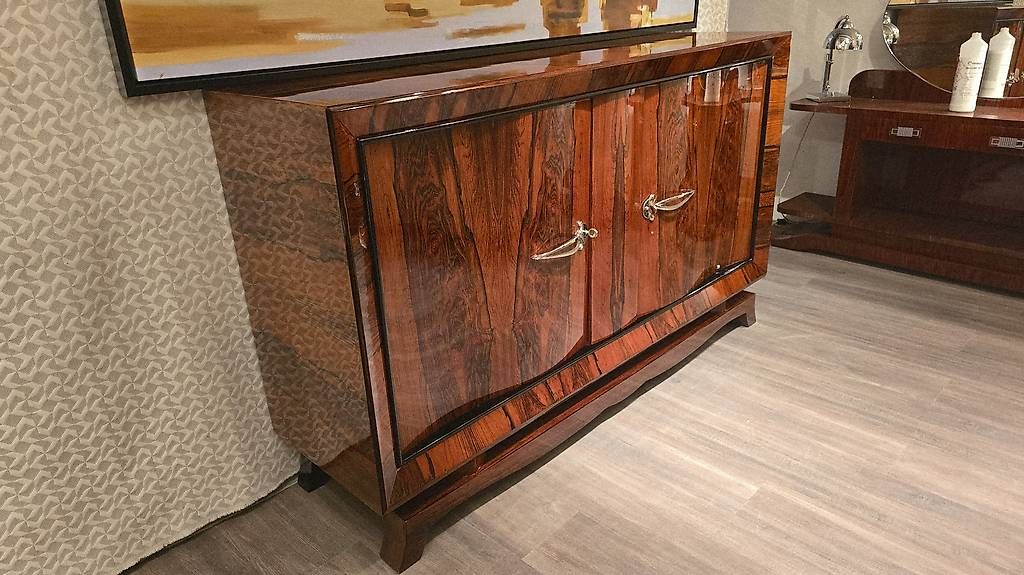 Credenze: Enfilade art deco palissandre de Rio – Usato da Mollens VD venduto da espritartdeco 7