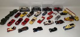 29 Modellautos 1:43 – Dinky, Solido, Norev, Maisto