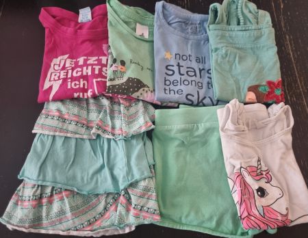 Sommer Set Mädchen Kleider Grösse 110/116 Top Zustand