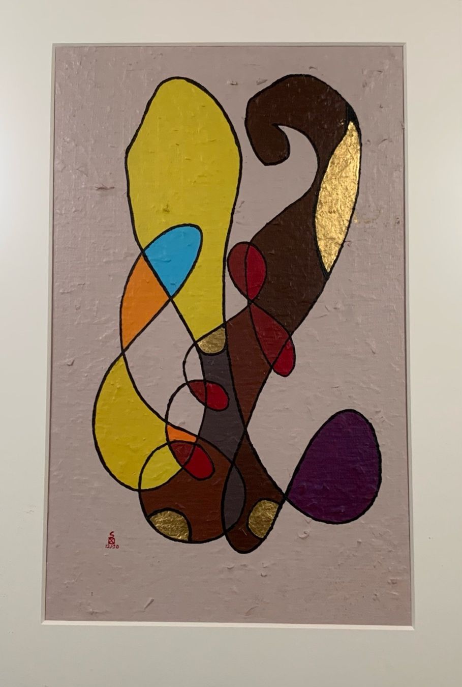 Dipinti: Original Schweizer Kunst: Mann mit Instrumenten – Usato da Basel venduto da EsZed 1