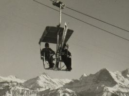 Sesselbahn , Beatenberg - Niederhornbahn  1953