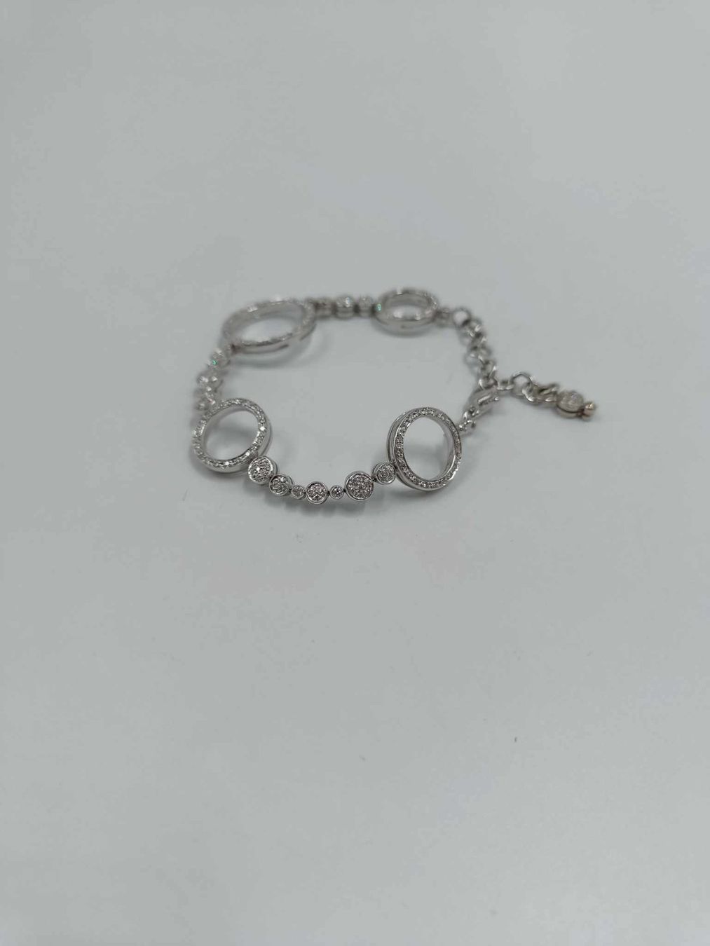 Bracciali & Braccialetti: DIAMANT BRACELET IN 750 WEISSGOLD – Usato da Luzern venduto da EdiGem 7