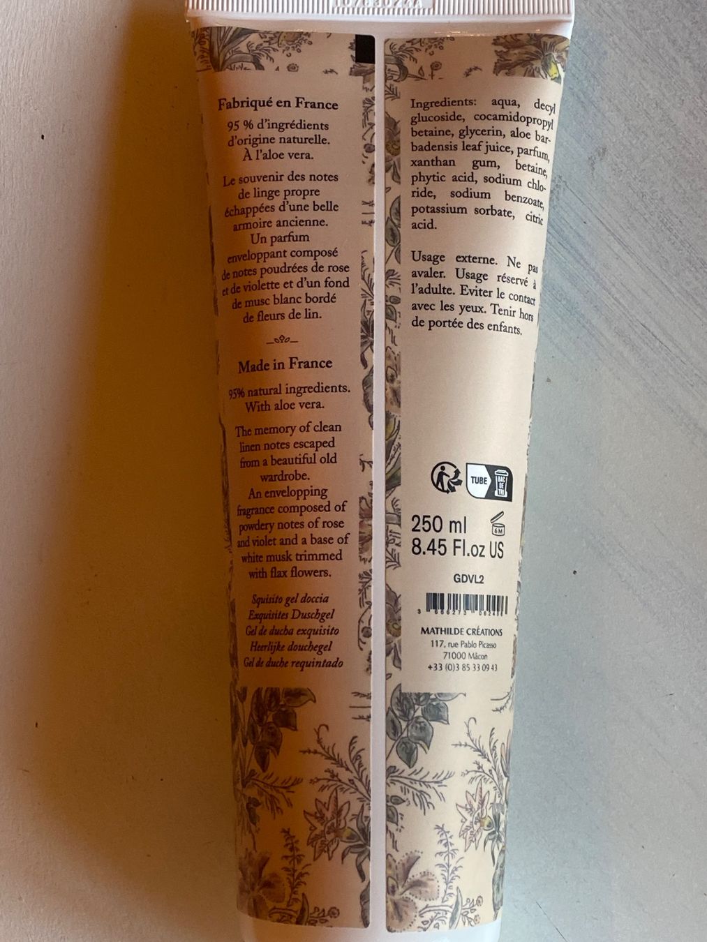 Doccia: EXQUISITES DUSCHGEL-MATHILDE M,LEINENSCHLEIER – Nuovo e nell'imballaggio originale da Meienried venduto da ManuelaBoutique 2