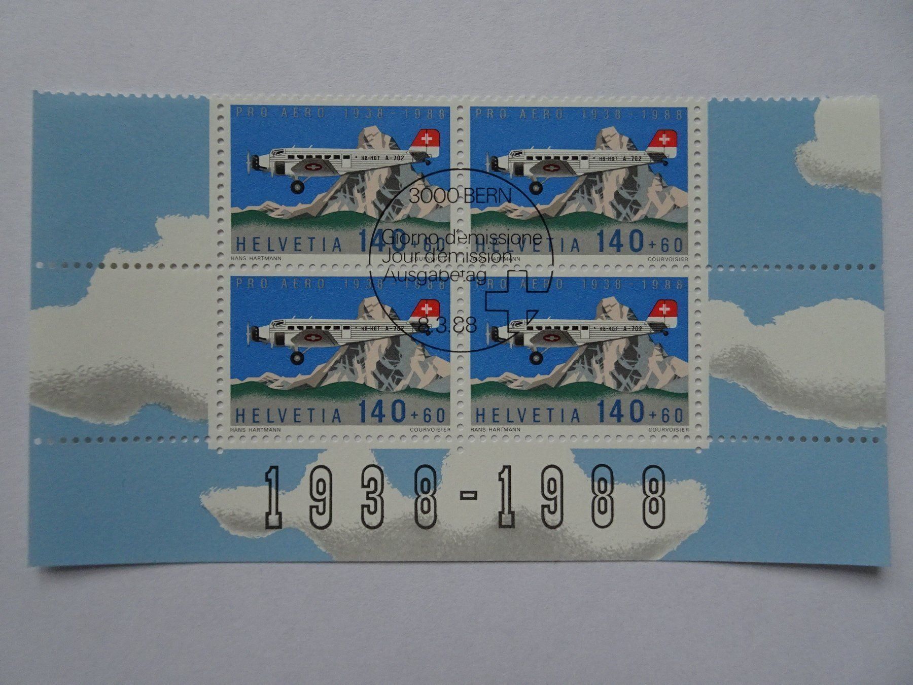 Alle Briefmarken: 1988 – Neu (gemäss Beschreibung) aus Aadorf von Chnorli-Furz 3