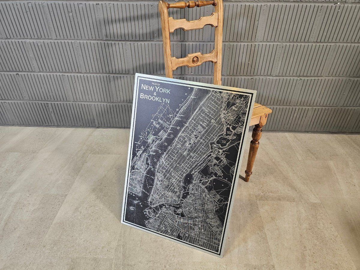 Poster & Bilder: IKEA Kopparfall Kunstbild New York by Jake Hukee 49x70.5cm – Gebraucht aus Nottwil von Wondewa-Shop