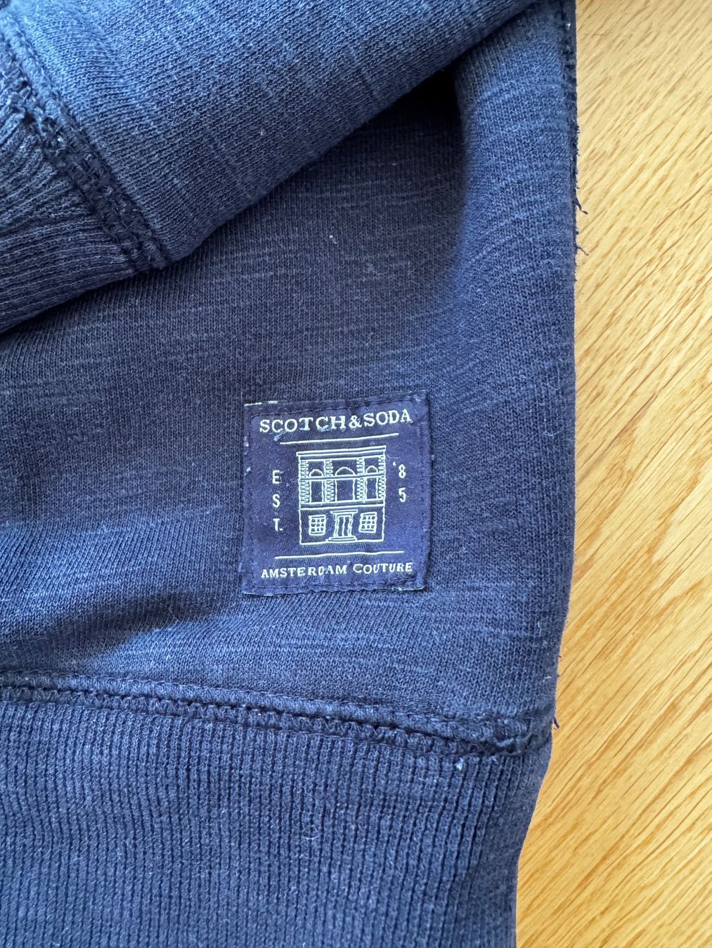 Maison Scotch Maglioni & Felpe: Scotch&Soda Herren-Pullover, Grösse L, Dunkelblau – Usato da Bern venduto da val_f82l 2
