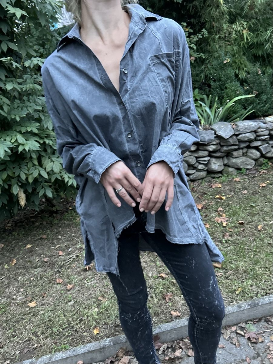 Camicette: Super Camicia Lunga di cotone-M/L/XL-indimenticabile – Nuovo (secondo la descrizione) da Locarno venduto da Fixed8 3