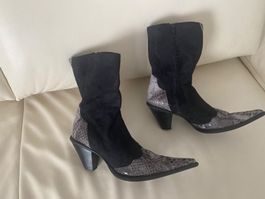 MUST HAVE - stylische/zeitlose Stiefeletten, nero, 38