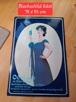 Rarität  *Odol*  Werbe Blechschild  75 x 52cm
