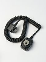 Blitzschuhkabel Spiralkabel mit 3-Pin Anschluss für Canon