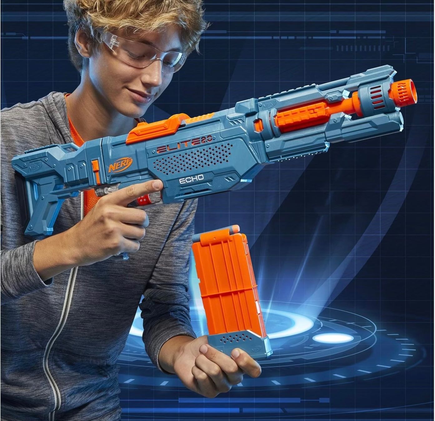 Nerf Giocattoli: Nerf Elite 2.0 Echo CS-10 4 in 1 mit 24 Schuss – Nuovo (secondo la descrizione) da Basel venduto da Seifehuesli 9