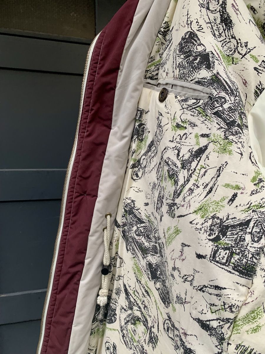 Giacche: Übergansjacke, beige/weinrot, – Usato da Wallisellen venduto da Died 5