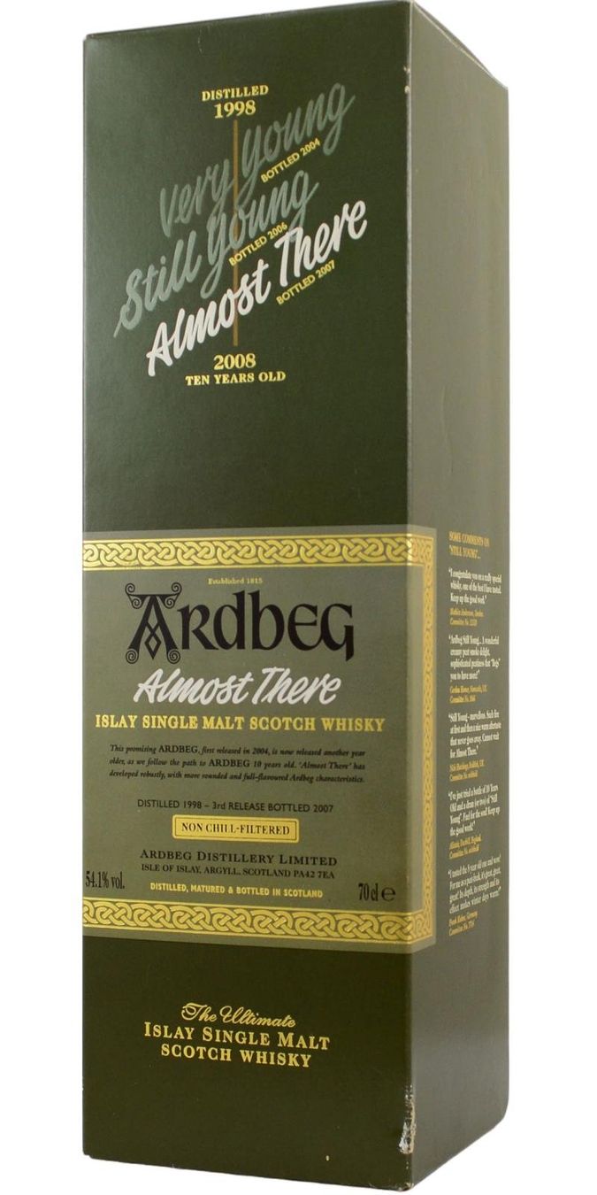 Ardbeg Bevande alcoliche: Ardbeg 1998 Almost There – Nuovo e nell'imballaggio originale da Bouveret venduto da Exclusive_Spirits 3