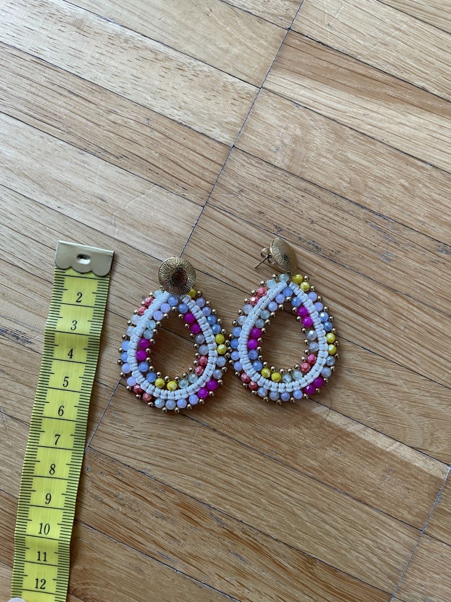 Orecchini pendenti & Orecchini a lobo: Summer Boho Beaded Teardrop Earrings – Nuovo (secondo la descrizione) da Neuchatel venduto da shi_9fzw 2