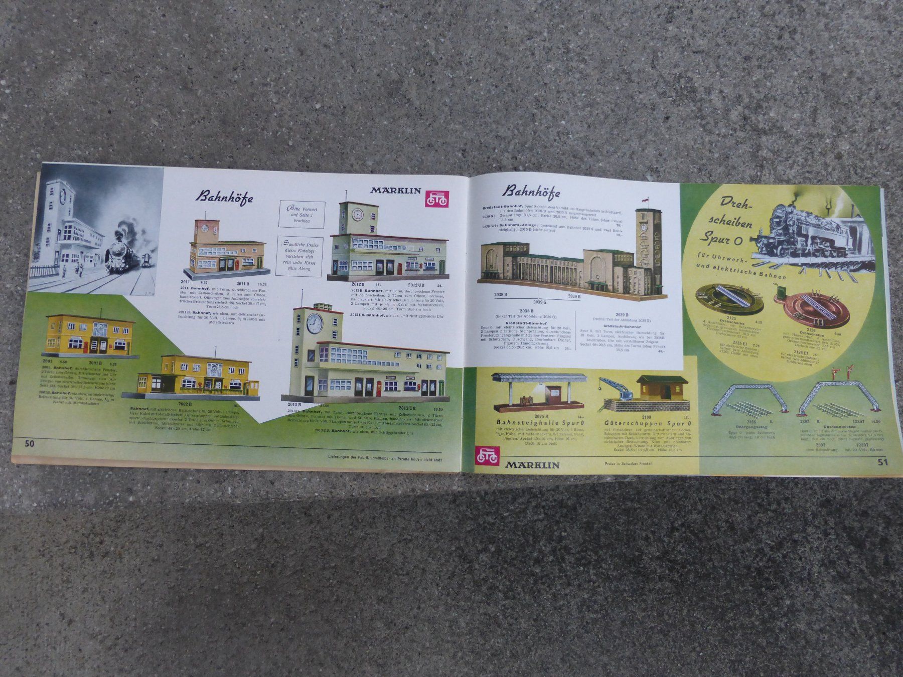 Riviste & Magazine: Märklin Katalog D15  1938/39 – Usato da Romanshorn venduto da kollefa 8