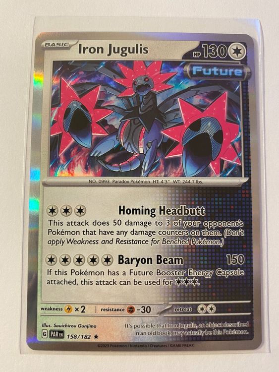 Pokemon Iron Jugulis 158/182 Holo Paradox Rift EN Kaufen auf Ricardo
