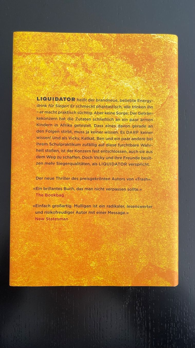 Libri: Liquidator - Andy Mulligan – Nuovo (secondo la descrizione) da Luzern venduto da Mcleon 1