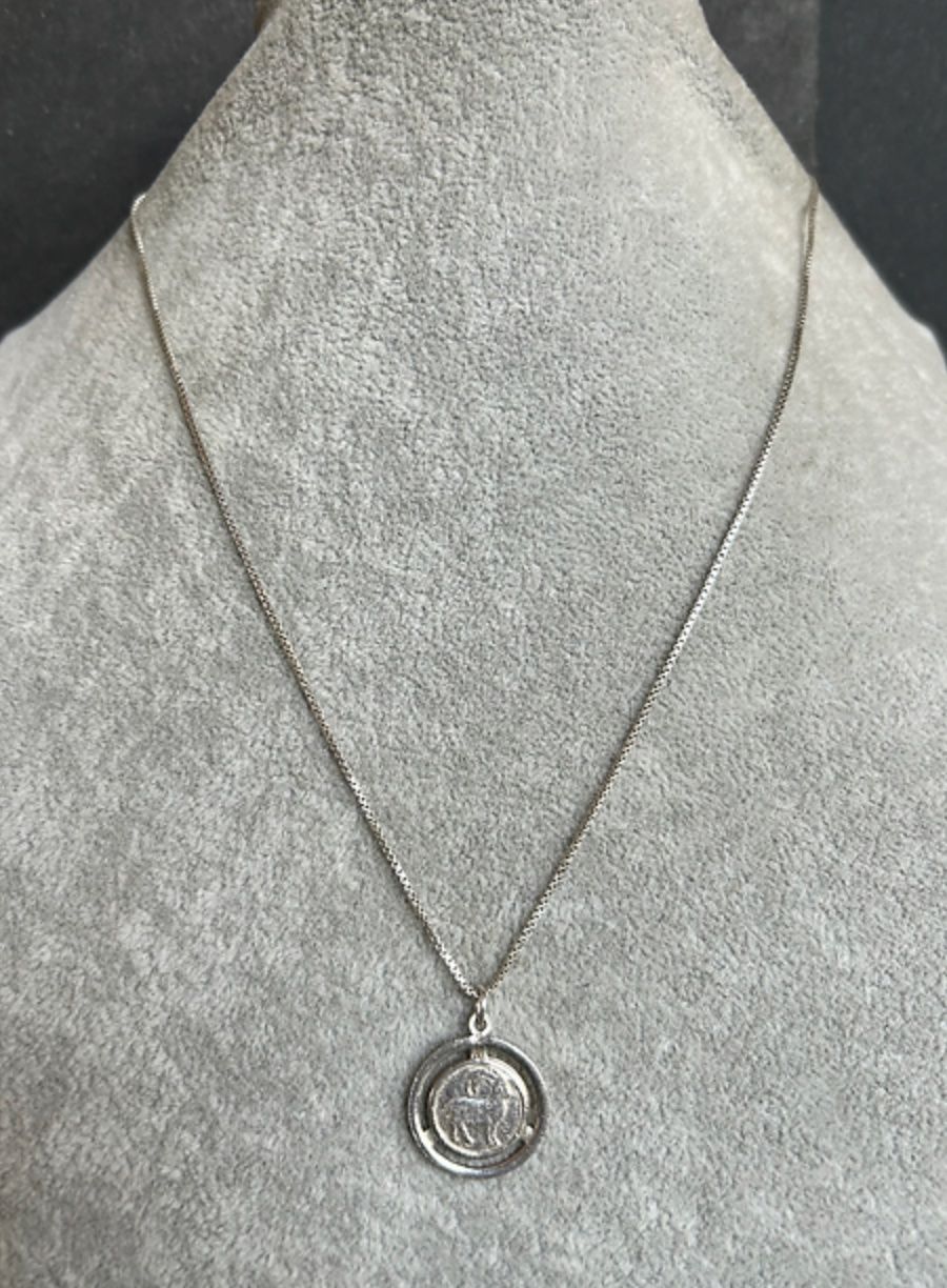 Catenine: Kette Steinbock Silber – Usato da Basel venduto da bellespirit 4