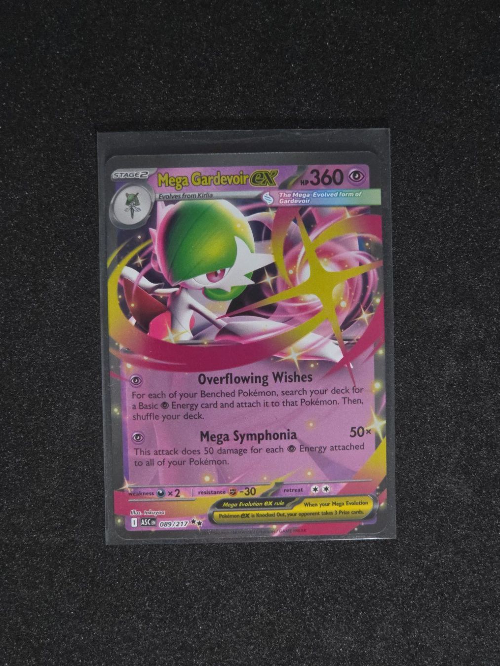 Pokémon Sammelbilder & Trading cards: Mega Gardevoir ex - ASC-89 – Neu (gemäss Beschreibung) aus St. Gallen von CardZelo