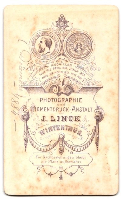 Fotografie & Manifesti: Fotografie J. Linck, Winterthur, Junge D – Usato da Berlin venduto da bartko-reher 1