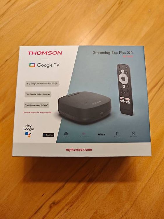 Thomson Streaming Box Plus 270 - Android TV (Neu (gemäss Beschreibung ...