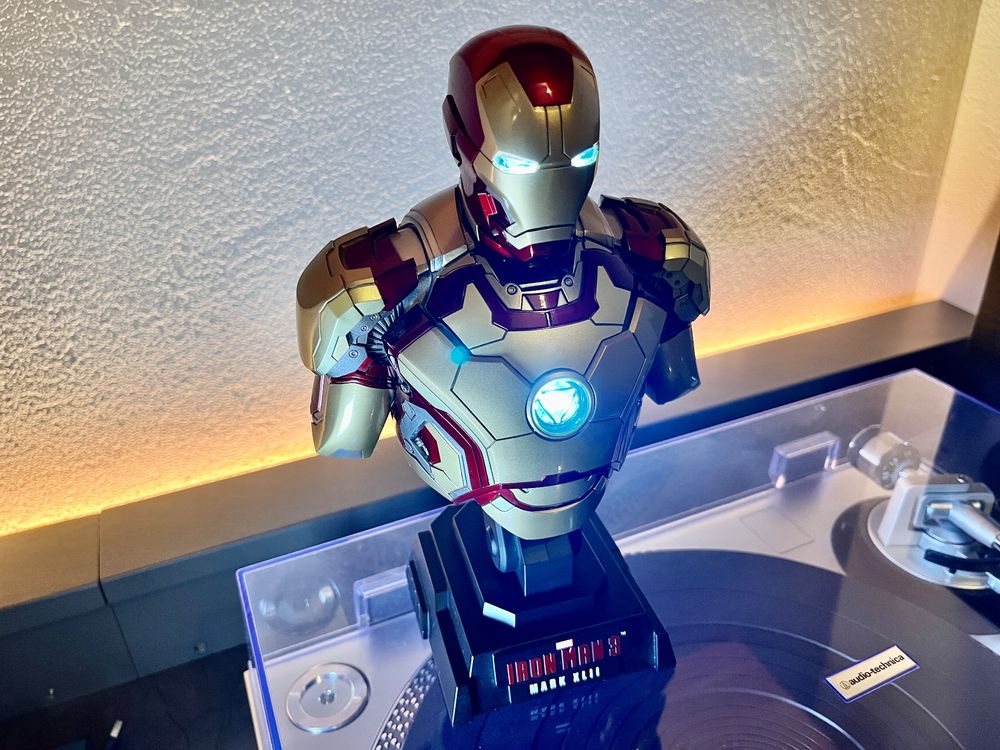 Buste Iron Man Marvel en papercraft 3D réaliste