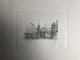 1 gravure en taille-douce de Vienne
