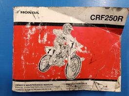 Honda CRF 250R manuel d'entretien