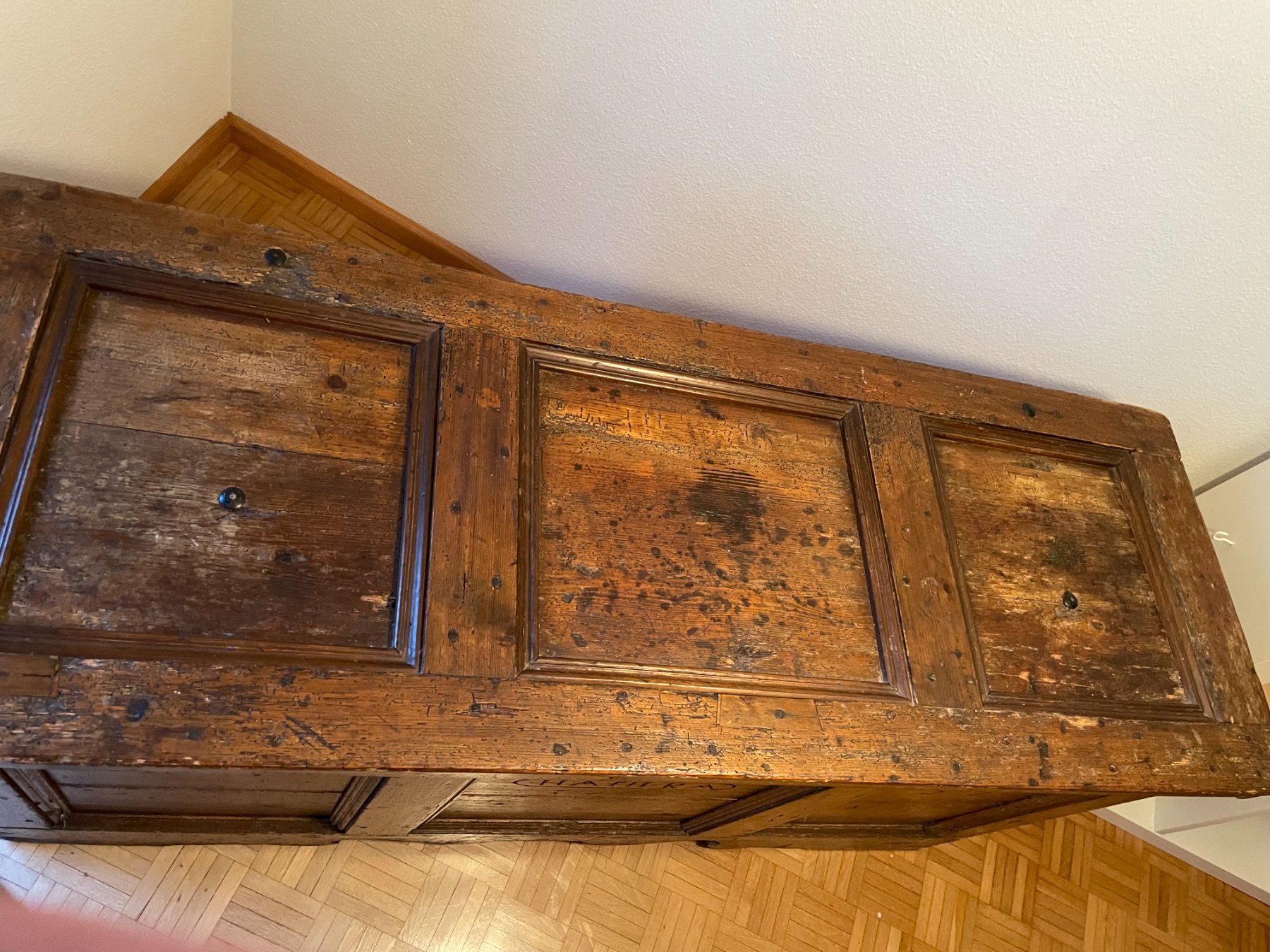 Cassapanche: Barock Truhe JG 1755 – Usato da Pratteln venduto da Caprobst 3