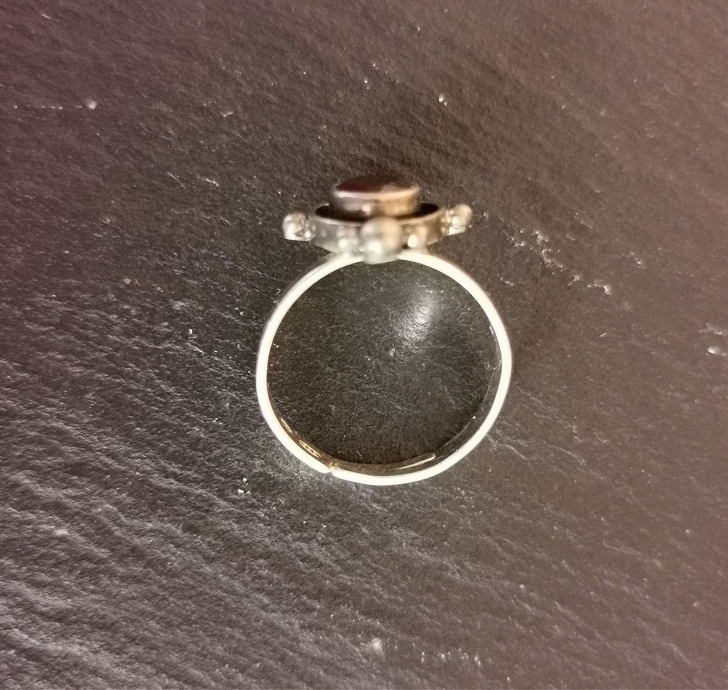 Anelli: Bague en argent 925 et Grenat – Nuovo e nell'imballaggio originale da Veyrier venduto da Leilazizou 2