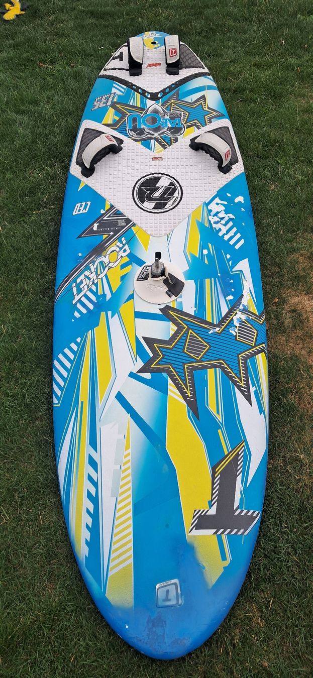Tavole da surf e di nuoto: Komplette Windsurf-Ausrüstung – Usato da Vinelz venduto da Stefu08