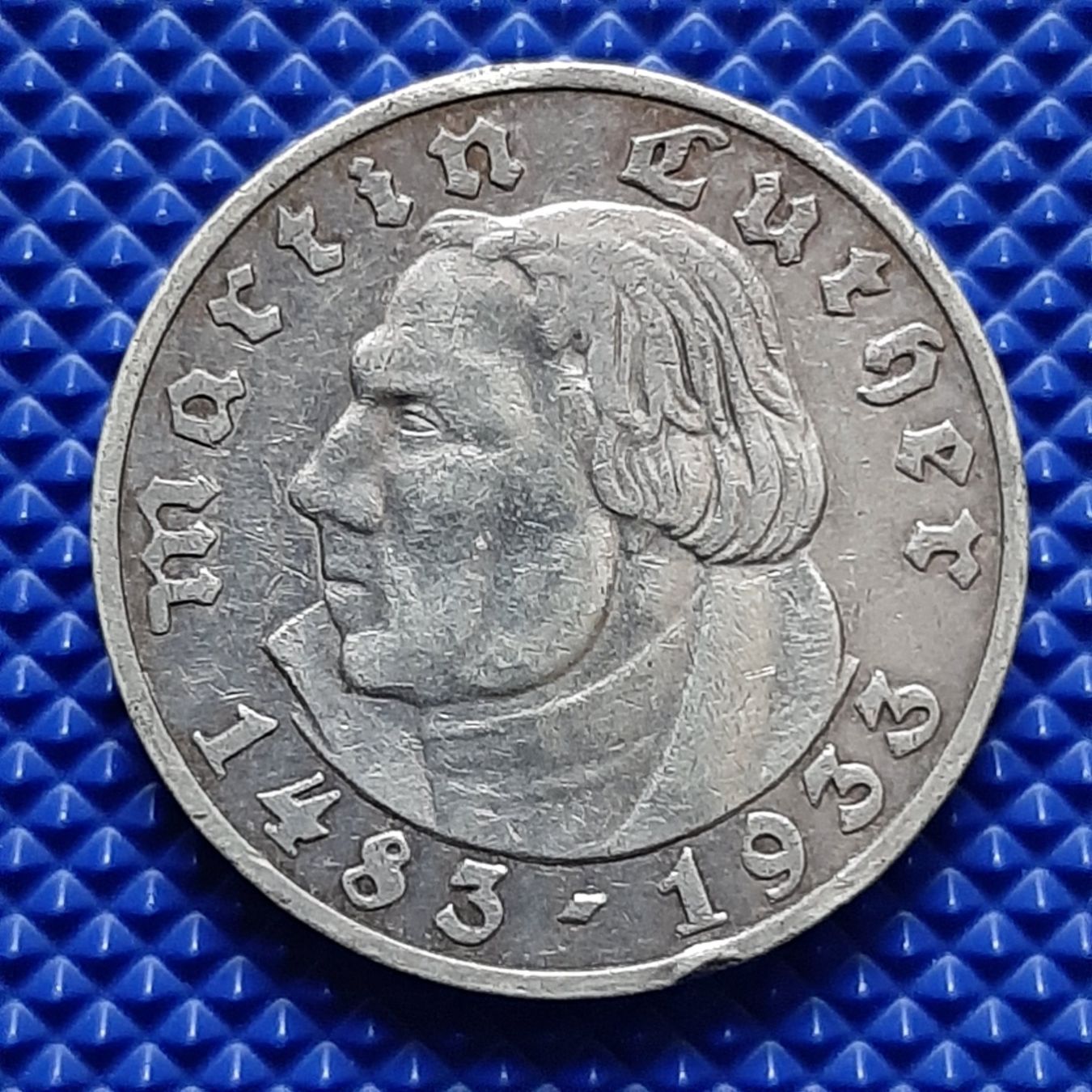 Tutti le monete: 5 Mark Martin Luther 1933 E RARE – Usato da Carouge GE venduto da cecob0909