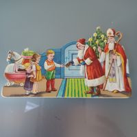 älteres Prägebild Oblade Weihnachten