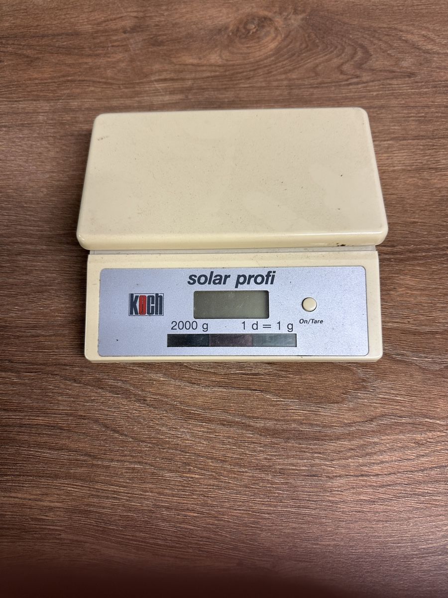 KOCH Solar Profi Küchenwaage