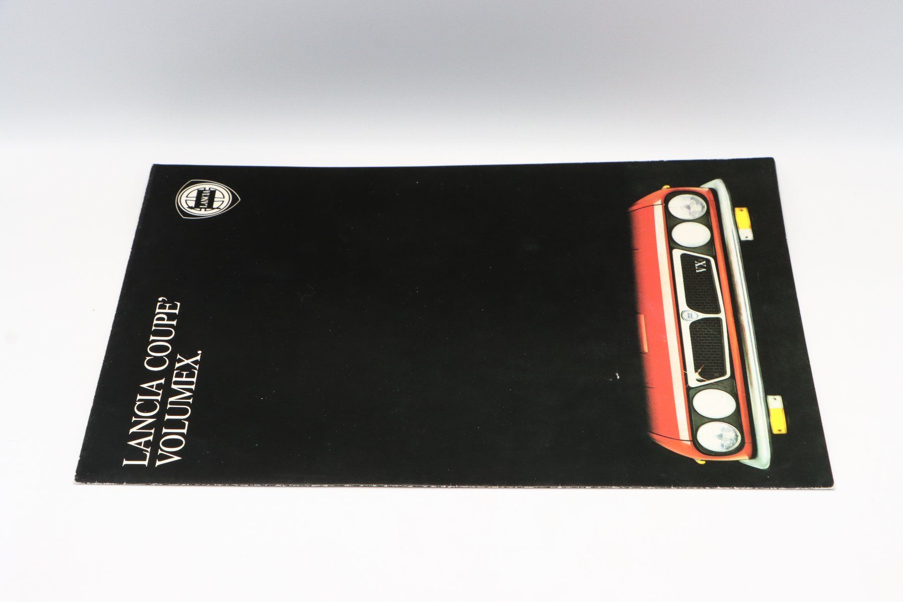 Lancia Documenti: Lancia Coupe Volumex 1983 Prospekt – Usato da Bühl b.Aarberg venduto da Collectorpassions 4
