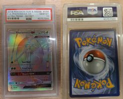 Pokemon Karte Pheromosa GX 158 Ultra Prism Secret, PSA 10