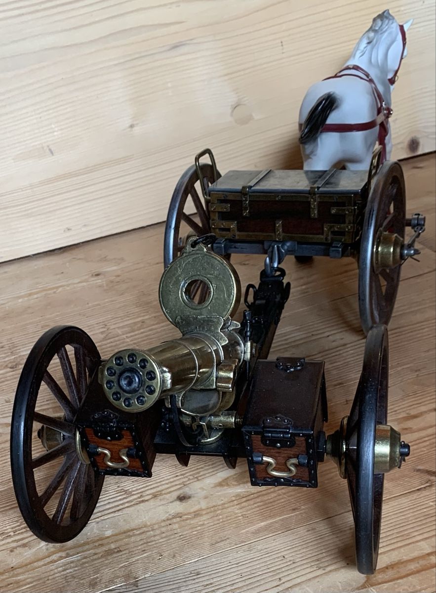 Kit di modellismo & Modellini statici: Modell einer gezogenen Schnellfeuerkanone – Usato da Goldingen venduto da Bergler012 3
