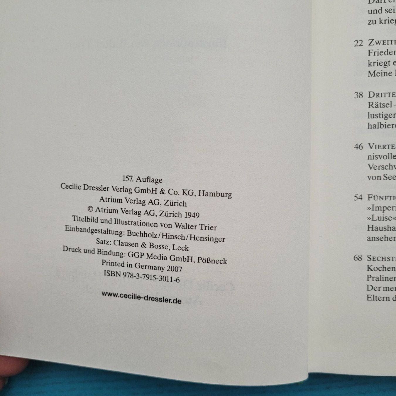 Libri: Erich Kästner- Das doppelte Lottchen – Usato da SCHÜBELBACH venduto da CoKaHa 2
