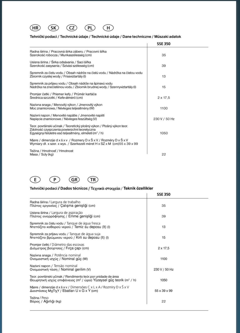 Tutte le macchine: Scheuersaugmaschiene Alto SSE 350 – Usato da Winterthur venduto da bax11 7