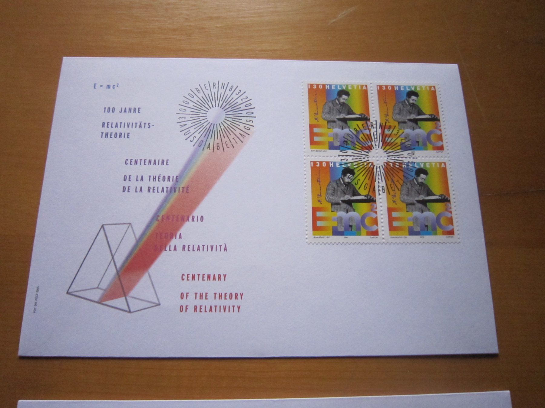 Tutti i francobolli: CH 2005 FDC einzeln und 4er AB NUR 75 RP – Usato da Gordola venduto da Polentaefung 1