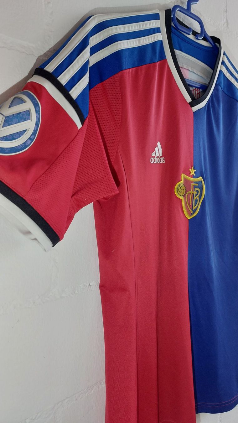 FC Basel Canottiere & Pantaloni: FC Basel Trikot 2014/2015 Gr. S – Usato da Hedingen venduto da Turicun25 7
